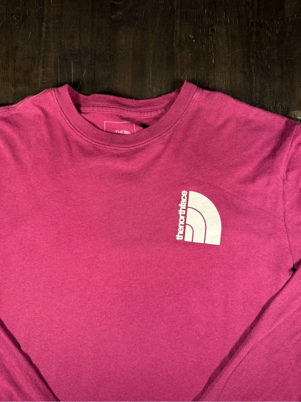 The North Face Maroon Logo T-Shirt